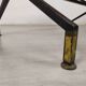 Table basse vintage verre
