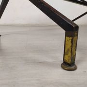 Table basse vintage verre