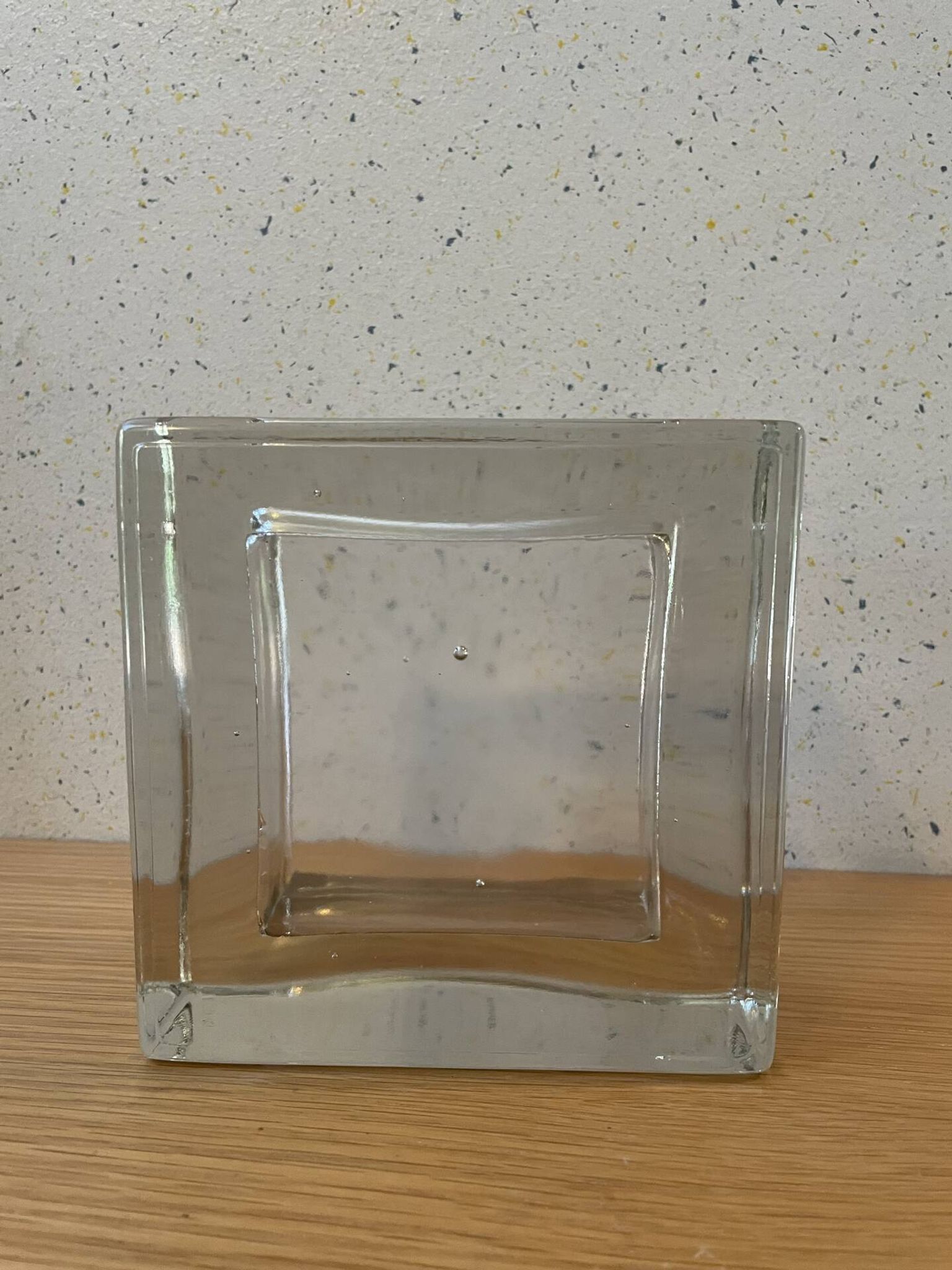 Vide poche pavé de verre