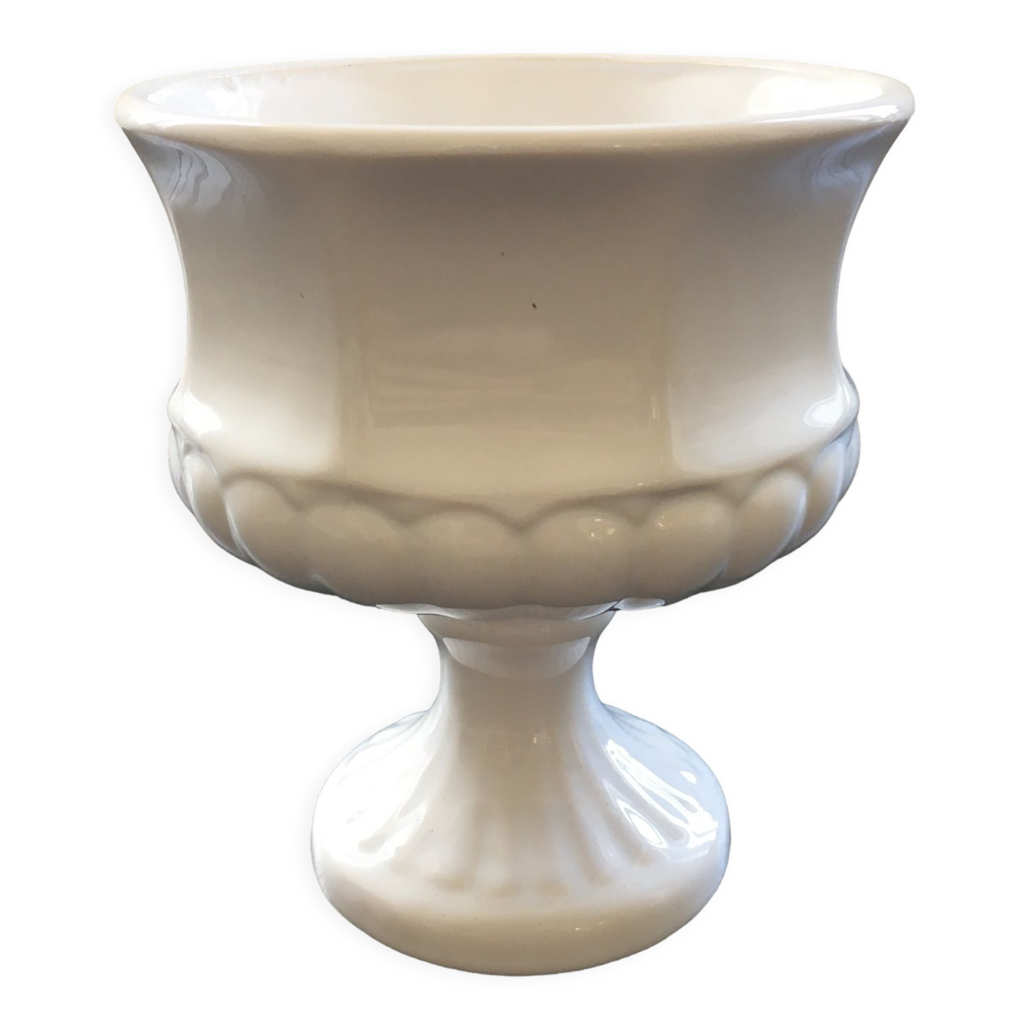 Medici style white vase