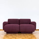 Purple Modular Sofa, 1978, Germany
