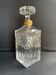 Alcohol decanter in blown and cut crystal Empire style XXth