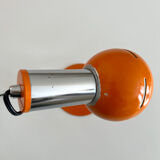 Targetti lamp vintage 1960s space age orange chrome