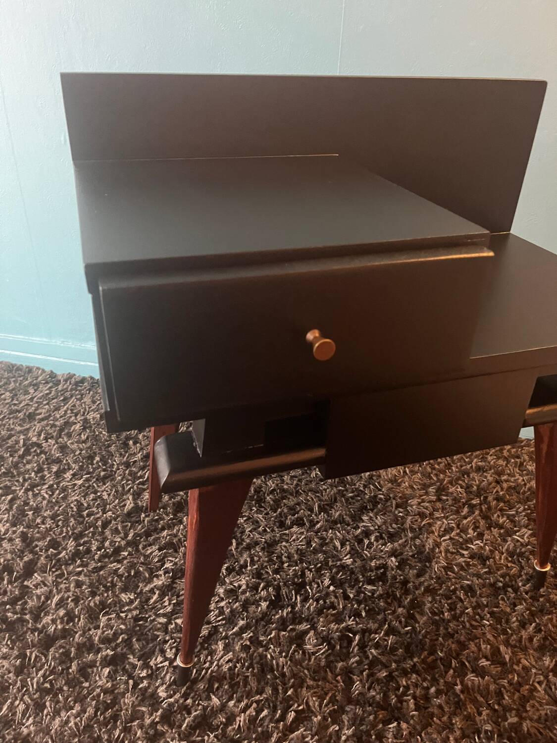 Occasional furniture, bedside compass feet from the 60s