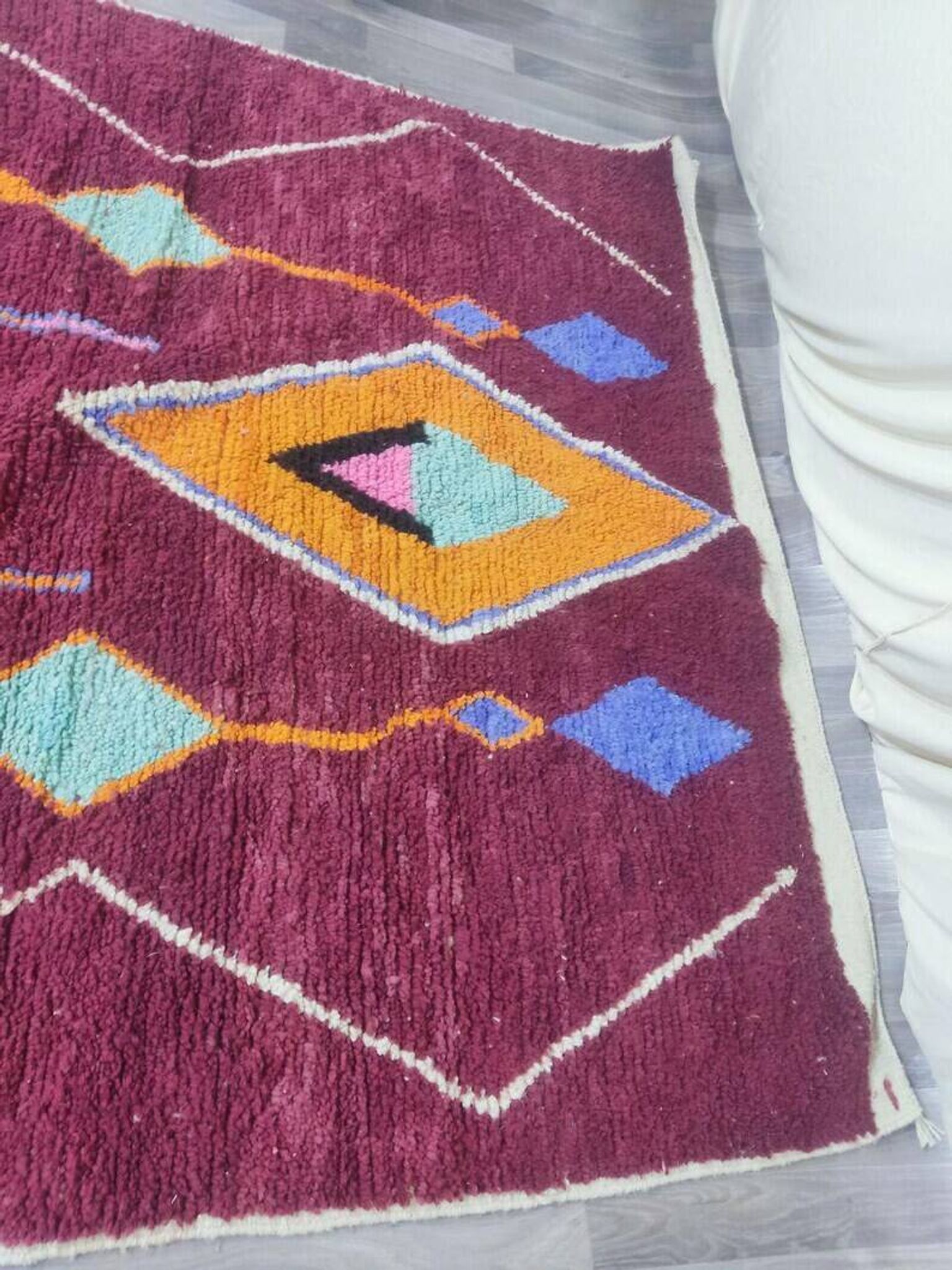 Traditional handmade Berber rug 250cm x 150cm