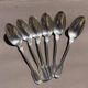 Small Spoons Charles Roux Paris in Silver-Plated Metal - Old Net Model