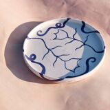 Fleurs de l'océan - plateau en céramique