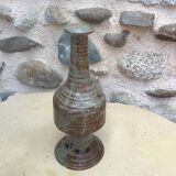 Pied de lampe en grès années 70