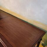Large Louis XVI style mahogany table