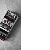 Porte-livres en plastique rouge Vintage Mid-Century Italian Modern Space Age