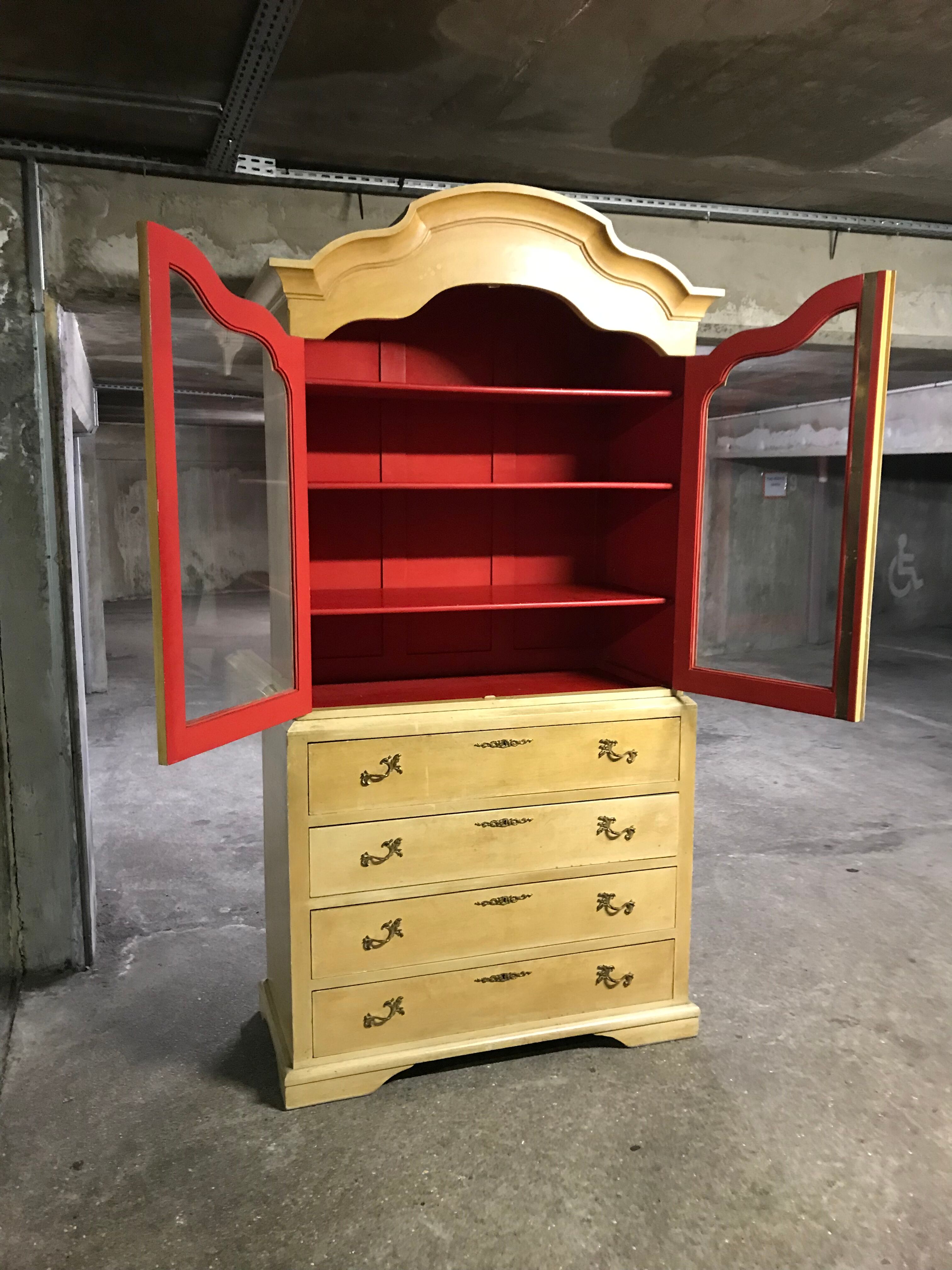 Buffet two body and chest of drawers