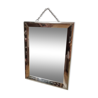 Miroir barbier chainette 18x24cm