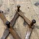 Extendable wooden wall-mounted coat rack