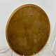 Vintage oval mirror Deknudt plus matching console