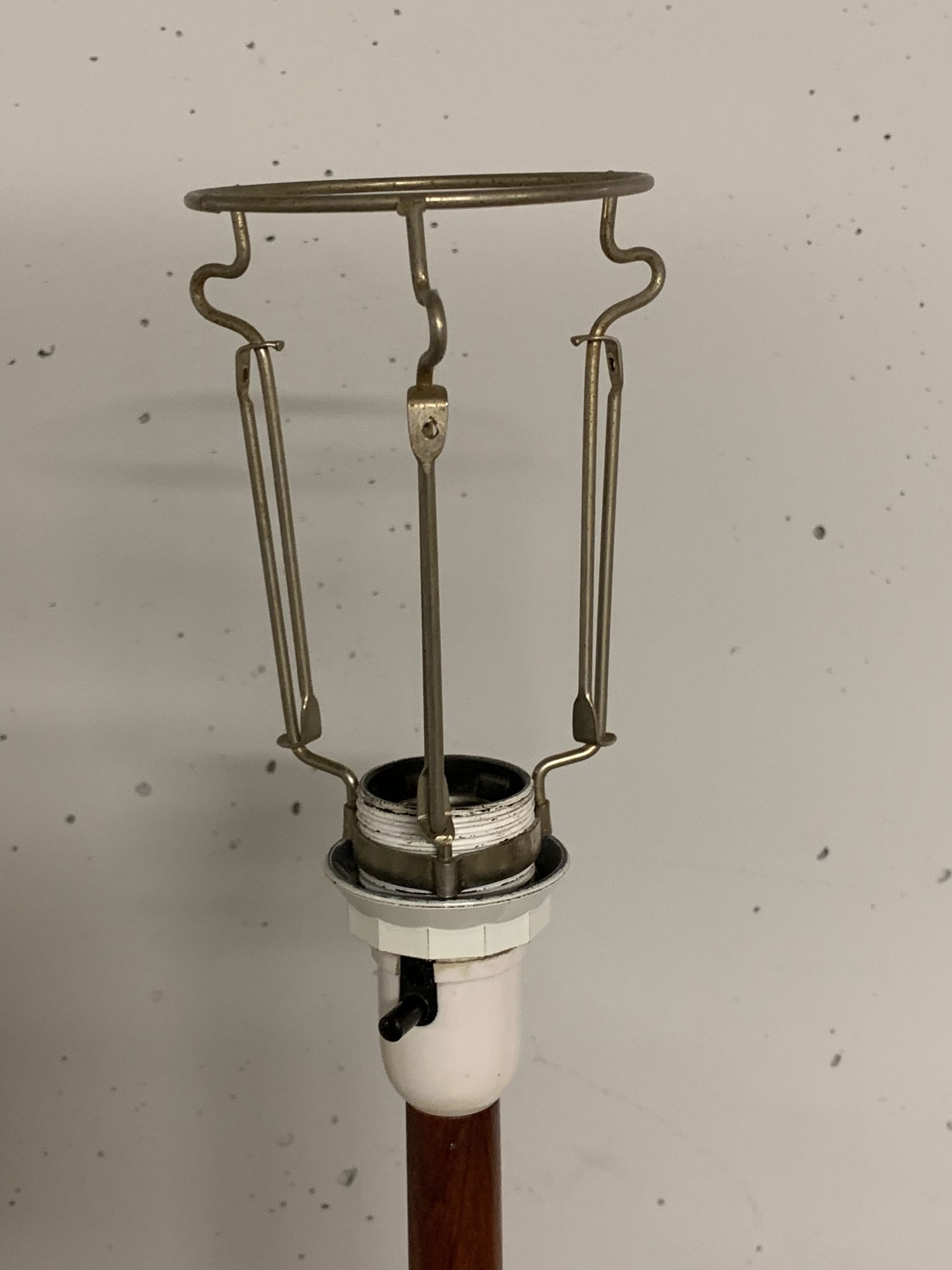 Lampadaire vintage scandinave en teck 1960