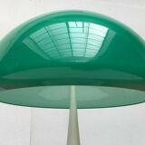Mid-century green Italian table lamp Toledo by Luigi Massoni for Guzzini, 1960s.