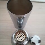 Shaker en métal argenté
