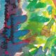 Pierre Lacroux (1909-1993) Gouache - 38,5 x 28cm - Cap Ferrat 79