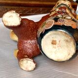 Okimono 19th Kutani lion Shishi /Japan
