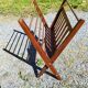 Scandinavian style folding magazine rack by Cees Brackman for Pastoe 60/70