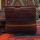 Housse de coussin rayée Kilim 31x31cm