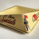 Vintage ceramic bistro ashtray