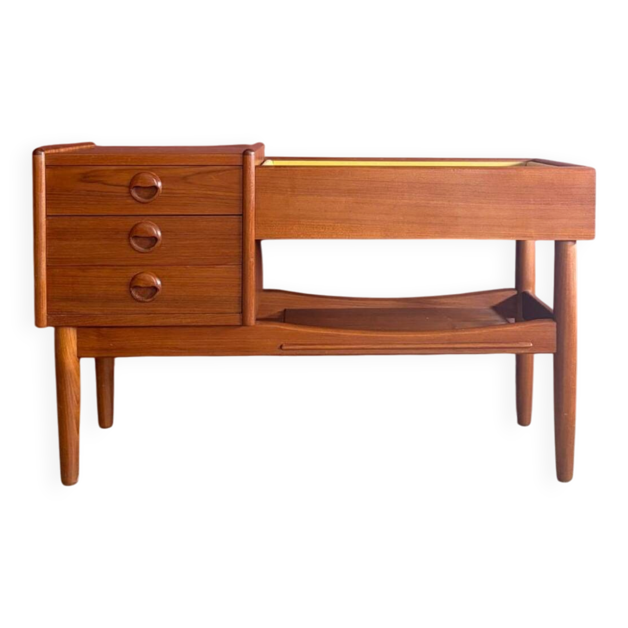 Teak console by Arne Wahl Iversen