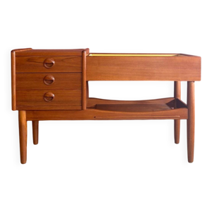 console en teck Arne
