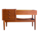 Teak console by Arne Wahl Iversen