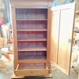 English bonnet chest in old pine