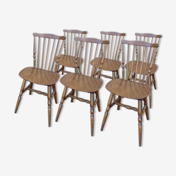 Série de 6 chaises Baumann Tacoma