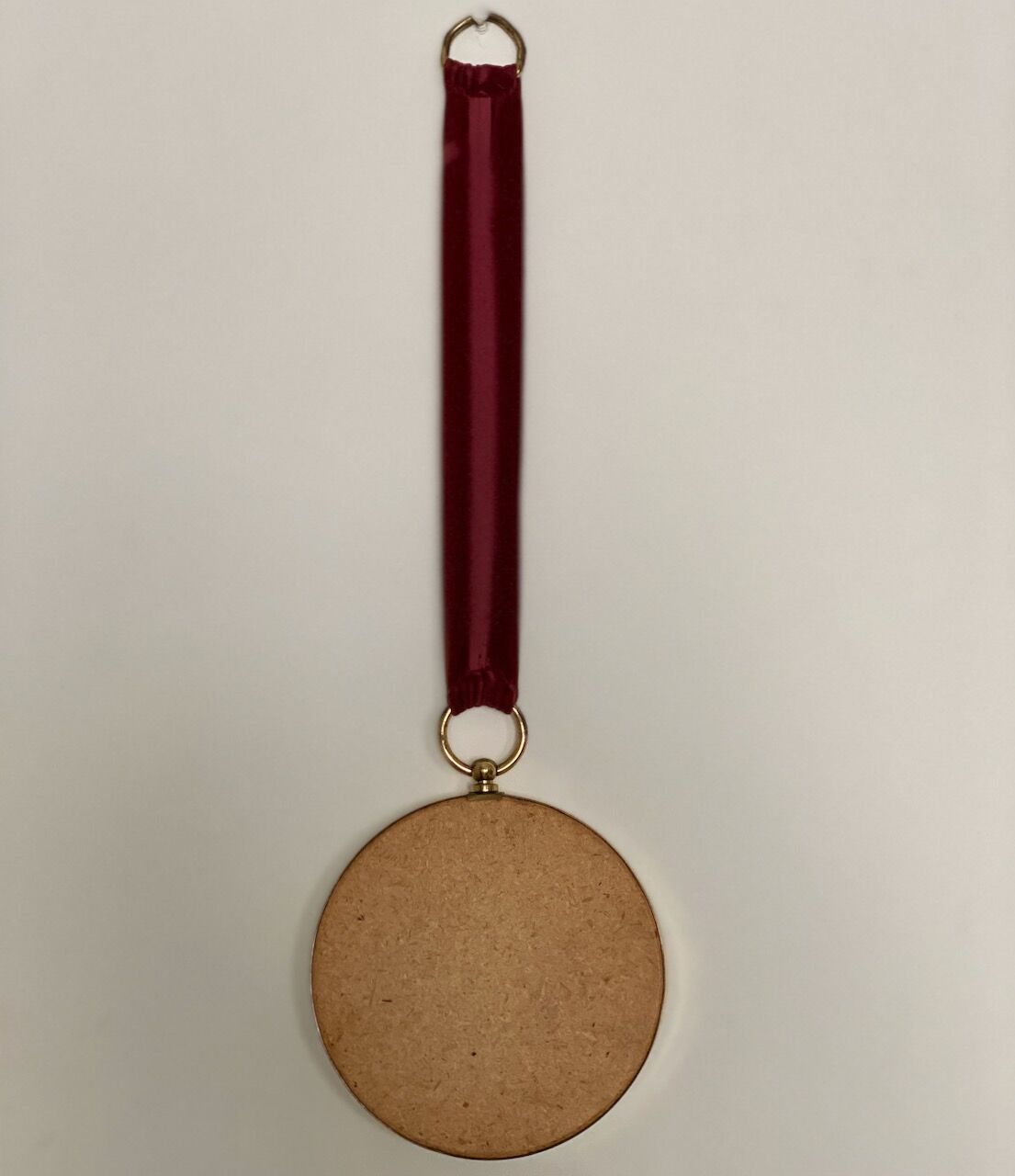 Round brass witch mirror
