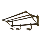 art deco wall coat rack from the 1930s