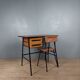 Ensemble bureau et chaise d'enfant vintage