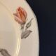 Plat vintage  en porcelaine PL France motifs roses