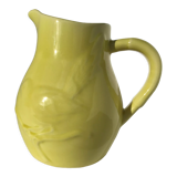 Yellow pitcher bird earthenware Vercor light relief