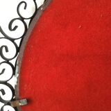 Wrought iron mirror