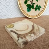 Old vintage Marbritex France marble ashtray