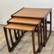 Nesting teak tables g.plan 1960