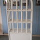 White rattan library.