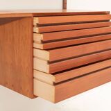 Wall unit 'Cado' by P. Cadovius, Denmark, 1960's