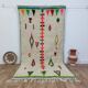 Handmade wool Berber rug 260x135 cm