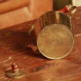 Old brass kettle