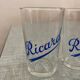 Set de 3 petits verres Ricard vintage