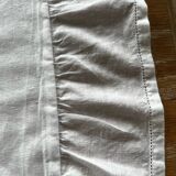 White duvet cover