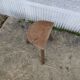 low tripod stool