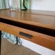 Console ou bureau vintage pieds compas