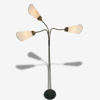 Typical lamp 1950-3 arm flexible 50s design vintage 50's