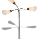 Typical lamp 1950-3 arm flexible 50s design vintage 50's