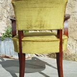Art deco bridge armchair